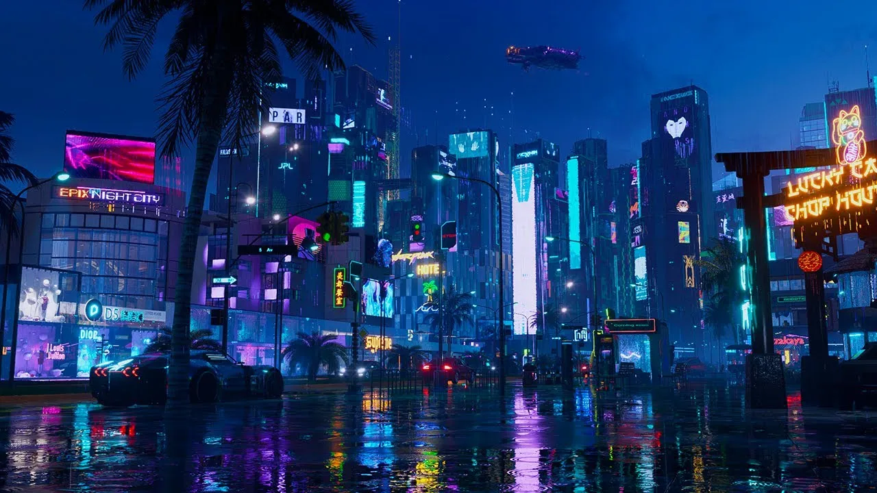 云开体育 赛博不夜城全景 - 浮世绘娱乐城
